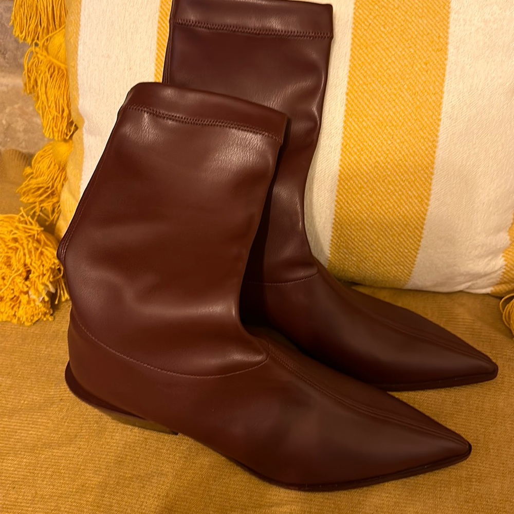 Tibi ankle boots